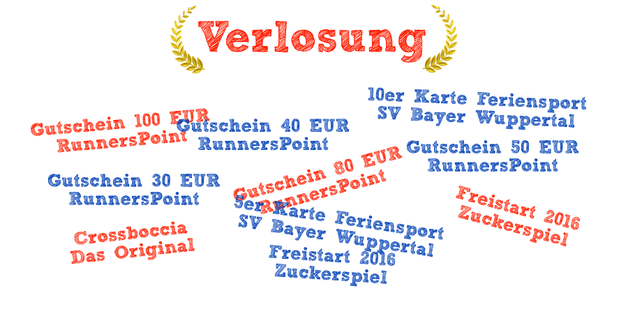 Verlosung Zuckerspiel 2015